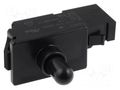 Switch: door; Pos: 2; SPDT; 0.5A/250VAC; black; Leads: spring clamps OMRON Electronic Components D3D-113