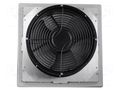 Fan: AC; axial; 230VAC; Ø254x90mm; 1000m3/h; 57dBA; IP54; RAL 7035 COBI ELECTRONIC CV-320-35-230