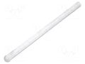 Fiber for LED; Ø3.2mm; L: 45mm; round; Front: convex; straight MENTOR 1282.5000