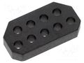 Ferrite: plate; D-Sub; 44Ω; Body dim: 14.4x7.6x2.7mm; Holes no: 16 RICHCO RFD-9-144-76-27-A5