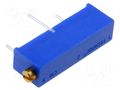 Potentiometer: mounting; multiturn; 2kΩ; 750mW; No.of el.turns: 15 BOURNS 3006W-1-202LF