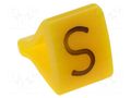 Markers; Marking: S; 1.7÷3.5mm; H: 7mm; A: 6mm; -30÷100°C; leaded KURANT MZ-1/S