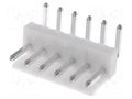 Connector: wire-board; socket; male; VH; PIN: 6; 10A; 250V; THT JST B6PS-VH