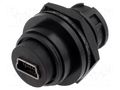 Adapter; socket; Data-Con-X; USB 2.0; IP67,IP68 SWITCHCRAFT DCP-USBNB-USBN