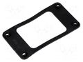 Gasket; size 6B; Han®; Application: connectors; 44x27mm HARTING 09300009801
