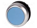 Switch: push-button; 22mm; Stabl.pos: 2; blue; none; IP67; flat EATON ELECTRIC M22-DR-B