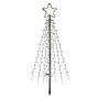 LED Christmas tree, metal, 180 cm, outdoor and indoor, cool white, timer, EMOS DCTC02 8592920093887