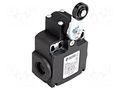 Limit switch; lever R 35mm, plastic roller Ø18mm; NO + NC; 10A PIZZATO ELETTRICA FX531