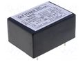 Filter: anti-interference; 250VAC; Cx: 100nF; Cy: 3.3nF; 3.7mH; THT QLT POWER FYF01T6