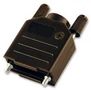 BACKSHELL, PLASTIC, VERTICAL, BLK, 9WAY MC-DTPPK9-K