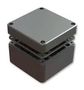 ENCLOSURE, ALU, 125X125X90MM, IP68 486-121209-68