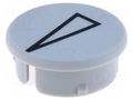 Cap; with pointer; polyamide; grey; -20÷70°C RITEL G21ZWM-G