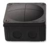 COMBI JUNC BOX 110X110X66 IP67 BLACK 10061779