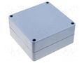 Enclosure: multipurpose; X: 120mm; Y: 120mm; Z: 60mm; polycarbonate GAINTA G278