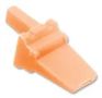 WEDGELOCK, 4 WAY, ORANGE, THERMOPLASTIC AWM-4P