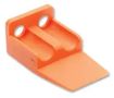 WEDGELOCK, 2 WAY, ORANGE, THERMOPLASTIC AWP-2S