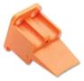 WEDGELOCK, 4 WAY, ORANGE, THERMOPLASTIC AWP-4S