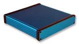 ENCLOSURE, ALU, BLUE, 160X165X30.5MM 1455R1601BU