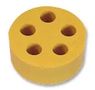 GROMMET, 5 HOLES, 3.5MM, TPE, PK5 600022400