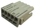 RECTANGULAR INSERT, SIGNAL, RCPT, 5POS 09 14 005 2701