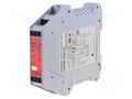 Module: safety relay; 24VAC; 24VDC; IN: 1; for DIN rail mounting OMRON G9SB-200-D