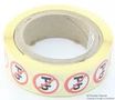 LABEL, IDENTIFICATION, 16MM DIA 055-0025