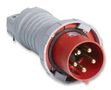 CONN, MAINS PLUG, 125A, 415V, RED 3125P6W