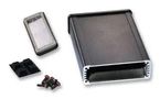 ENCLOSURE, EMI/RFI BOX, ALUM, BLACK 1457J1202EBK