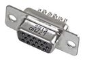 CONNECTOR, HD D SUB, RCPT, 15POS L77HDE15S