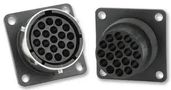 CONNECTOR, CIRCULAR, RCPT, 19POS, PANEL UTG01619SH