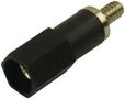 ADAPTOR, BANANA JACK-6/32" SCREW, BLACK 5699-0