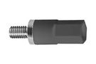 ADAPTOR, BANANA JACK-6/32" SCREW, BLACK 5700-0