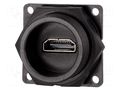 Connector: HDMI; socket; Data-Con-X; THT; IP67,IP68 SWITCHCRAFT DCP-HDMIB-HD