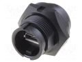Connector: USB B micro; socket; Data-Con-X; THT; USB 2.0 SWITCHCRAFT DCP-USBCB-HD