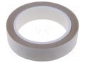 Tape: fixing; W: 25mm; L: 10m; Thk: 0.125mm; acrylic,silicone IPT DS1AS-25MM-10M