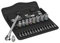 METAL RATCHET SET, 1/4", 28PCS 8100 SA 7 ZYKLOP METAL-KNARRENSATZ1/4"