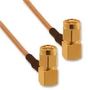 COAXIAL CABLE, RG316/U, SMA PLUG, 0.5M 135104-01-M0.50