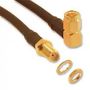 COAXIAL CABLE, RG58/U, PLUG-JACK, 0.75M 135111-04-M0.75