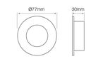 LED line® downlight round cast satin 242823 5901583242823