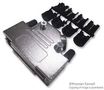 D SUB BACKSHELL, SHIELDED, SIZE DB, ZINC DVZK25-K