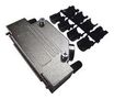 D SUB BACK SHELL, 45DEG, SIZE DC, ZINC DVZK37-BULK/50
