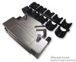 D SUB BACKSHELL, SHIELDED, SIZE DD, ZINC DVZK50-PCS-K