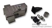 D SUB BACKSHELL, SHIELDED, SIZE DE, ZINC DMVZK9-K