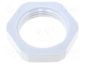 Nut; PG13,5; polyamide; 27mm; Thread: PG FIBOX GPA-13.5-B