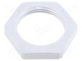 Nut; M25; polyamide; 32mm; Thread: metric; Pitch: 1.5 FIBOX GPA-M25-B