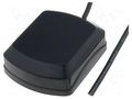 Antenna; automotive,inner; GPS; Len: 5m; magnet; 2.4÷5VDC; 15mA JC Antenna GPS-UNI