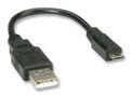 COMPUTER CABLE, USB2.0, 150MM, BLACK 11.02.8310