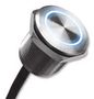 PIEZO ANTI VANDAL SW, SPST-NO, 1A, 48V MPZI022/F/BL/24/L