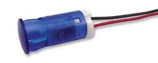 INDICATOR, LED PANEL MNT, 12MM, BLUE QS123XXB12