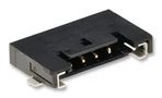 CONNECTOR, HEADER, 4POS, 1ROW, 1MM 503763-0491